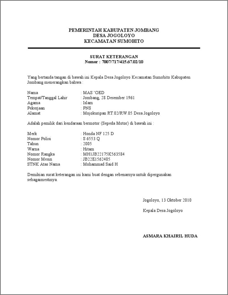 Detail Cara Buat Surat Cerai Sendiri Nomer 25