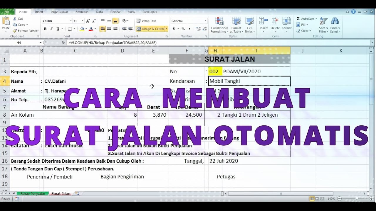 Detail Cara Buat Surat Jalan Nomer 42