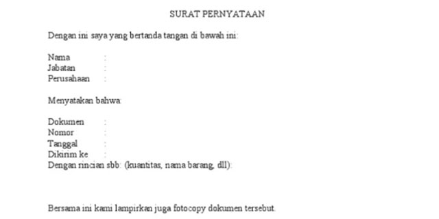 Detail Cara Buat Surat Kehilangan Nomer 7