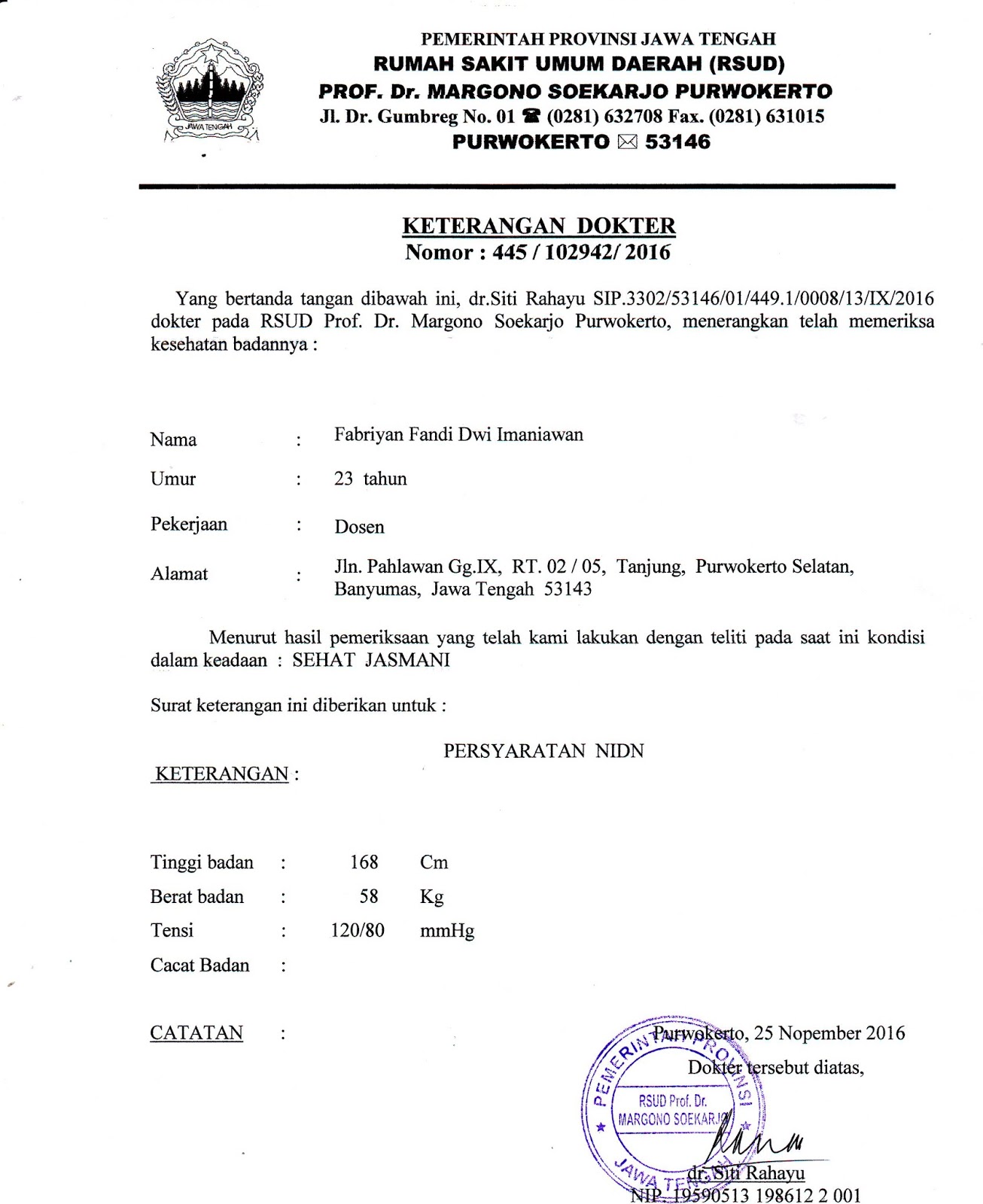 Detail Cara Buat Surat Keterangan Sehat Nomer 23