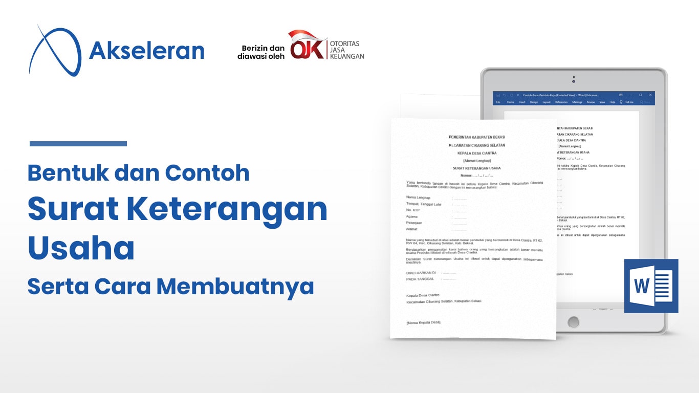 Detail Cara Buat Surat Keterangan Usaha Nomer 40