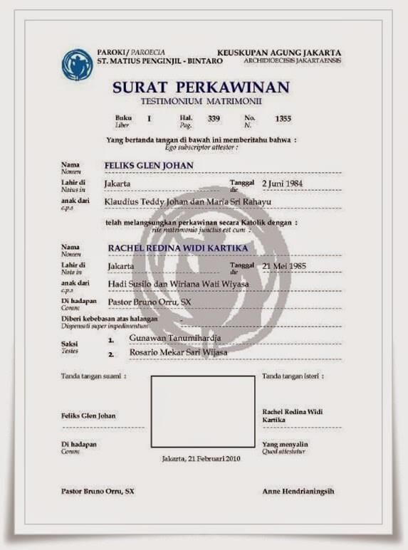 Detail Cara Buat Surat Nikah Siri Nomer 11