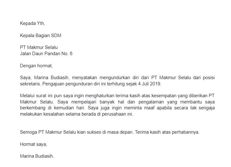Detail Cara Buat Surat Risen Nomer 47
