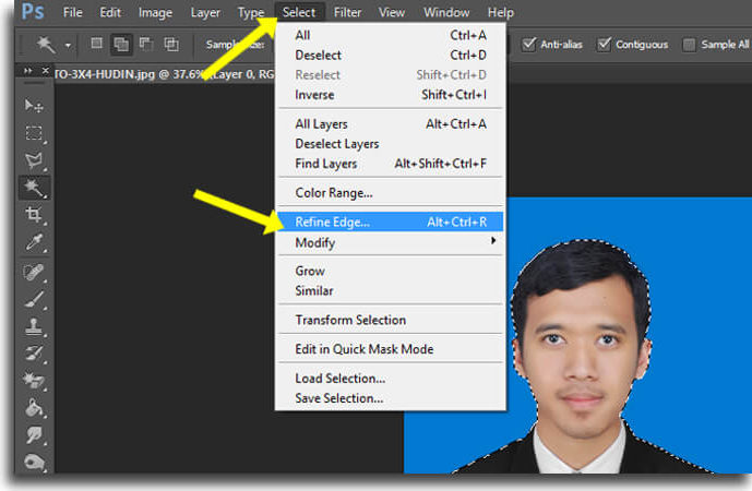 Detail Cara Cepat Ganti Background Foto Dengan Photoshop Nomer 9