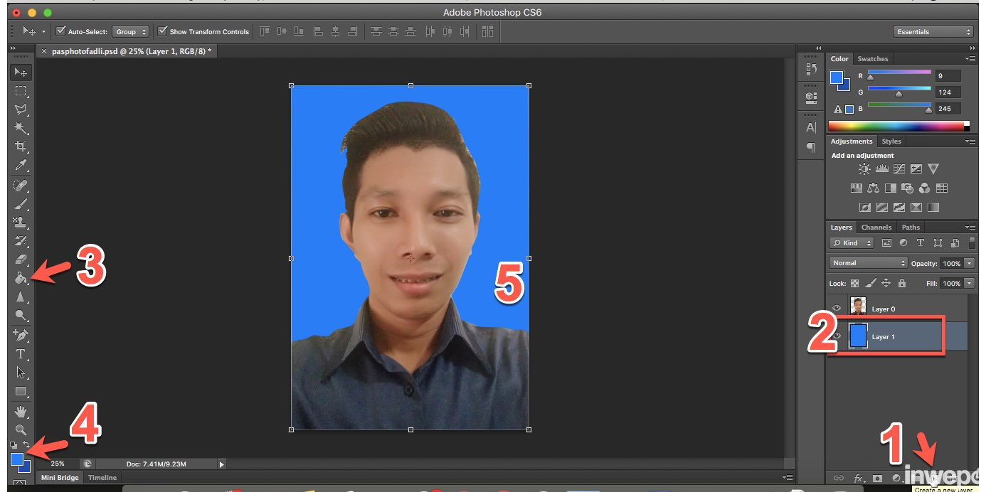 Detail Cara Cepat Ganti Background Foto Dengan Photoshop Nomer 3