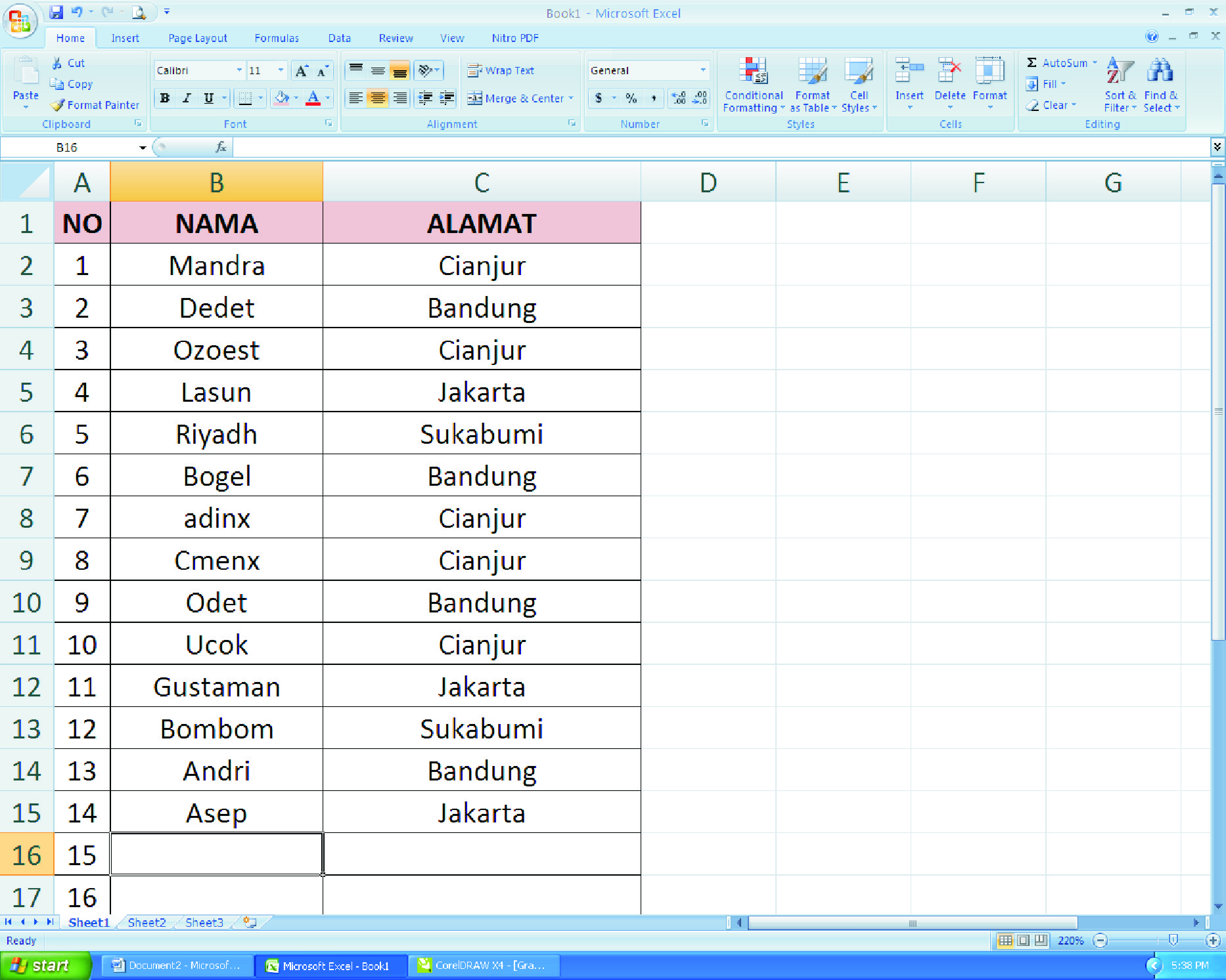 Detail Cara Cetak Nama Undangan Di Excel Nomer 11