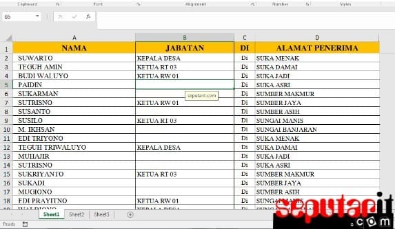 Detail Cara Cetak Nama Undangan Di Excel Nomer 17