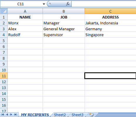 Detail Cara Cetak Nama Undangan Di Excel Nomer 37