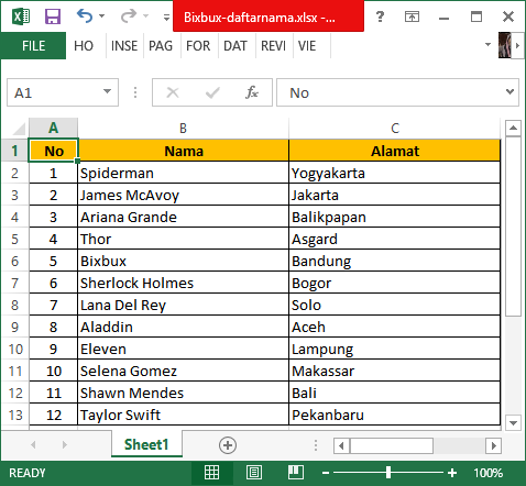 Detail Cara Cetak Nama Undangan Di Excel Nomer 6