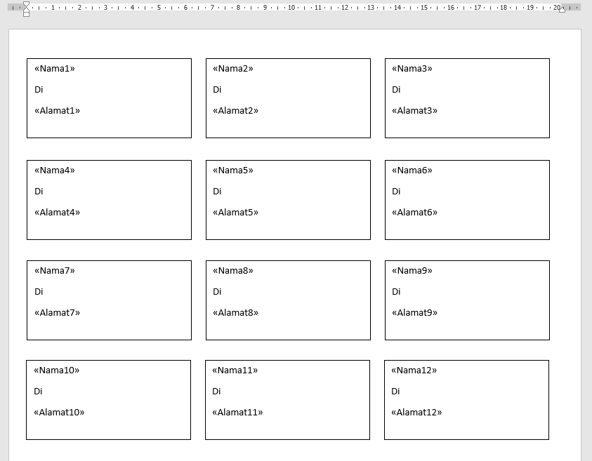 Detail Cara Cetak Nama Undangan Di Excel Nomer 49