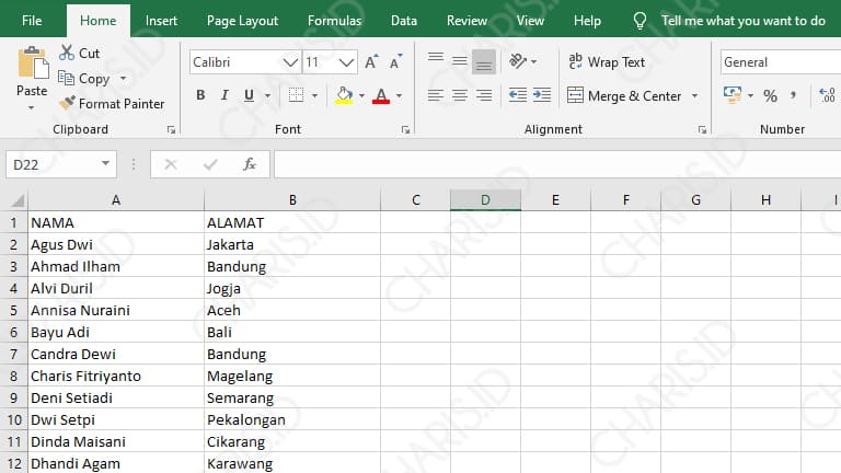 Detail Cara Cetak Nama Undangan Di Excel Nomer 8