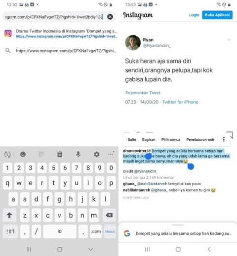 Detail Cara Copy Foto Di Instagram Nomer 30