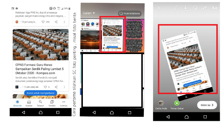 Detail Cara Copy Foto Ke Instastory Android Nomer 41