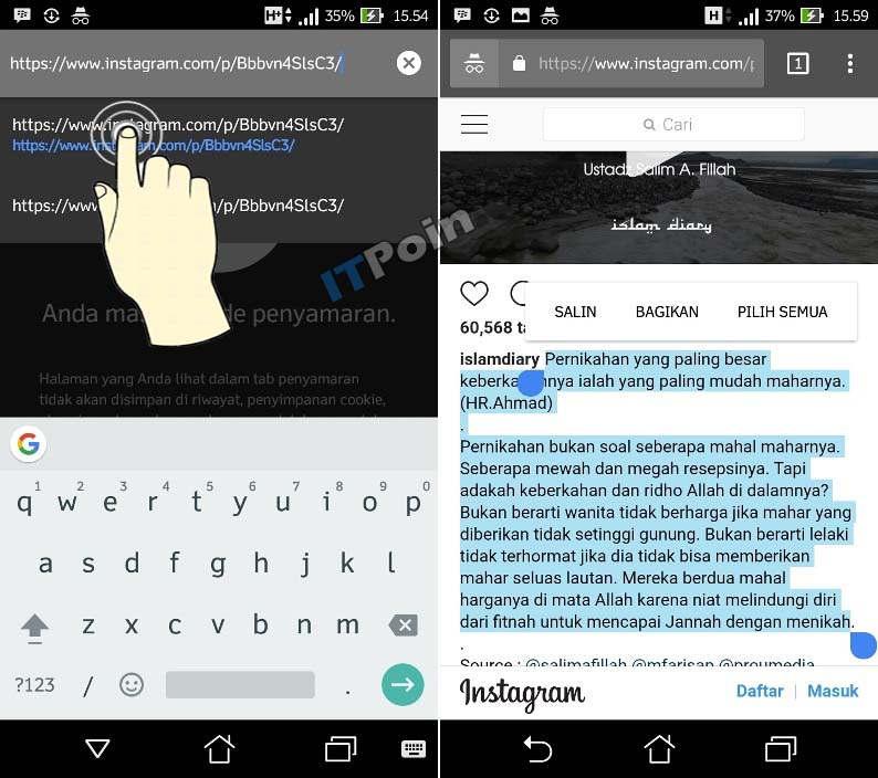 Detail Cara Copy Paste Foto Di Story Instagram Nomer 50