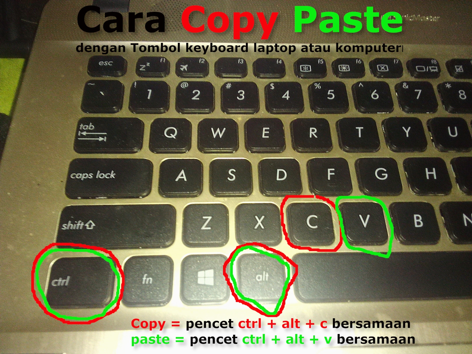 Cara Copy Paste Gambar Di Laptop - KibrisPDR