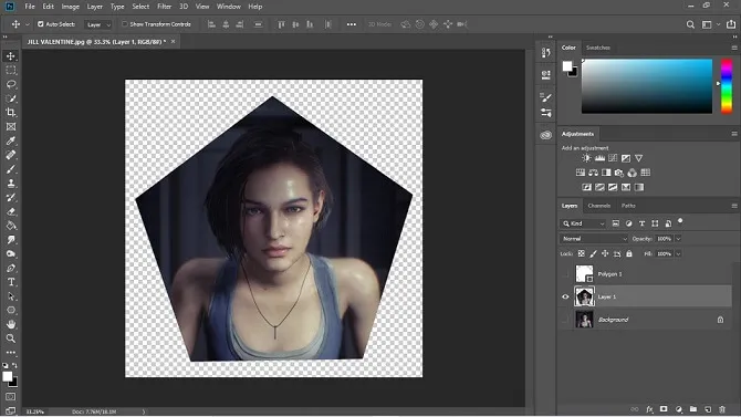 Detail Cara Crop Foto Di Photoshop Sesuai Bentuk Nomer 15