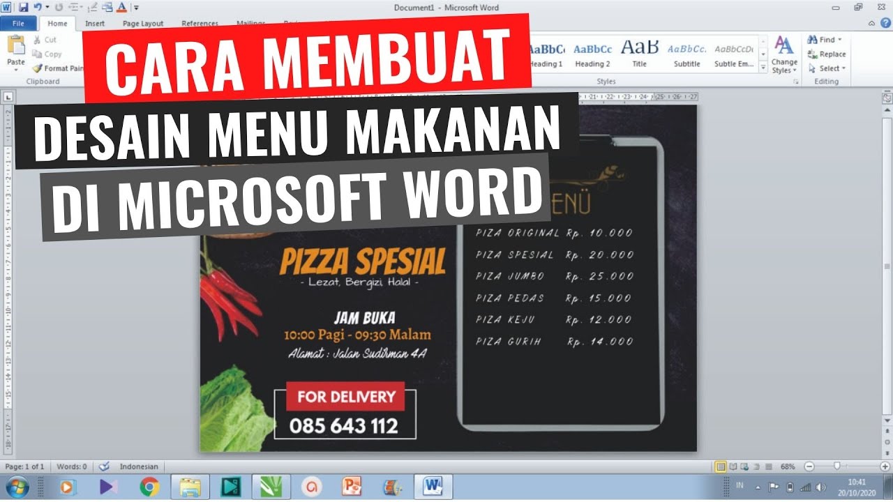 Detail Cara Desain Baju Di Microsoft Word Nomer 37