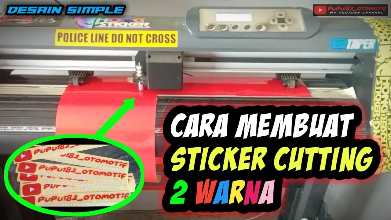 Detail Cara Desain Cutting Sticker Nomer 30