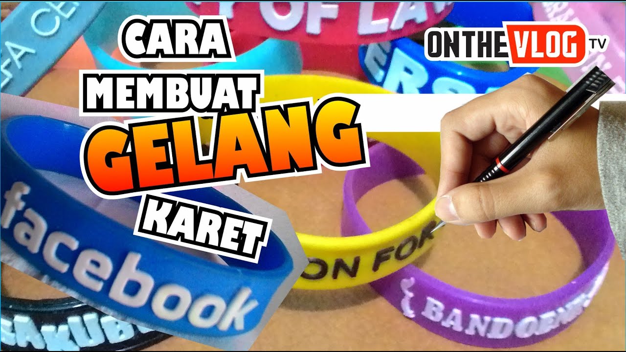 Detail Cara Desain Gelang Karet Nomer 3