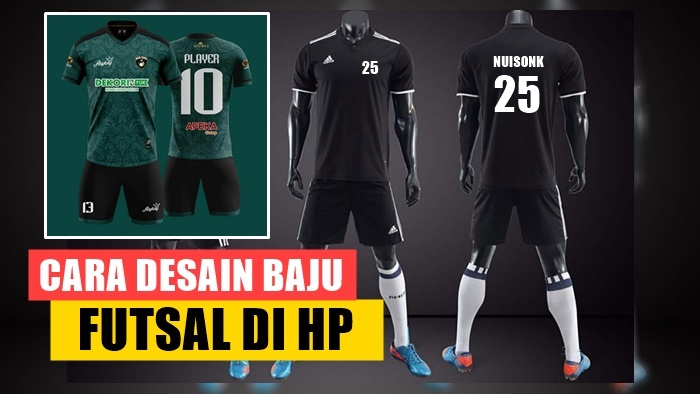 Detail Cara Desain Jersey Nomer 44