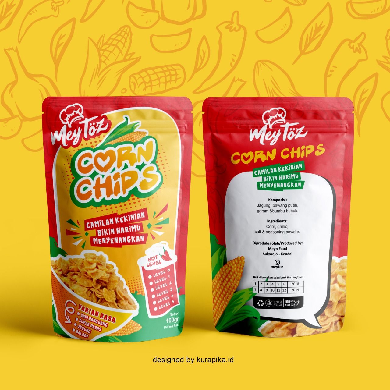 Detail Cara Desain Kemasan Snack Nomer 47