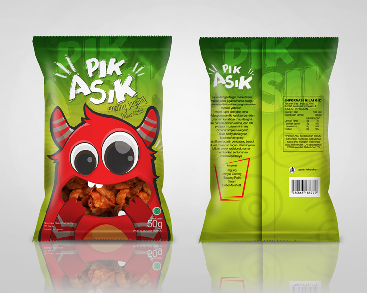 Detail Cara Desain Kemasan Snack Nomer 48