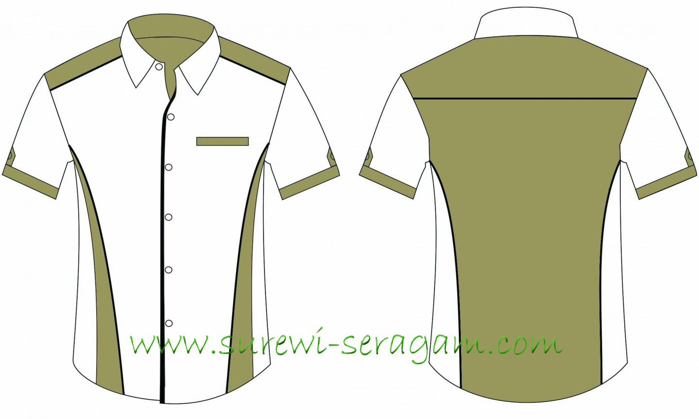 Detail Cara Desain Kemeja Nomer 44