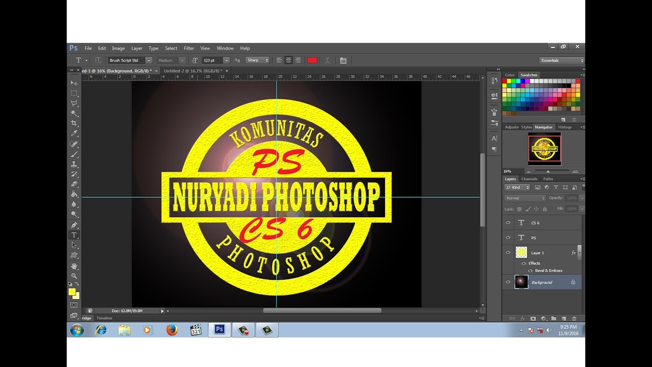 Detail Cara Desain Photoshop Nomer 4