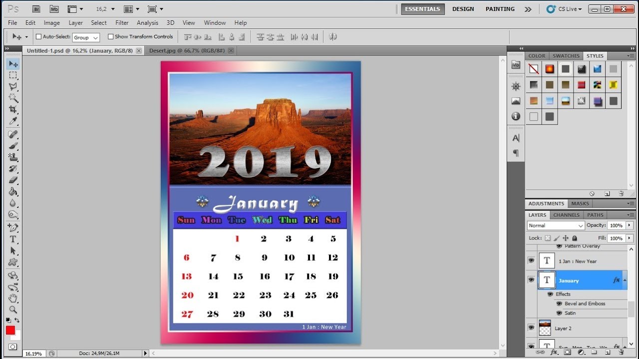 Detail Cara Desain Photoshop Nomer 49