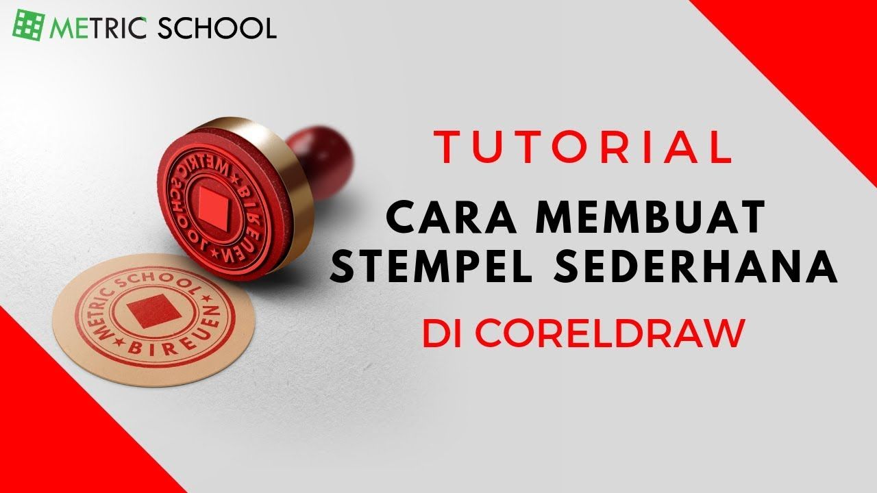 Detail Cara Desain Stempel Di Coreldraw Nomer 31