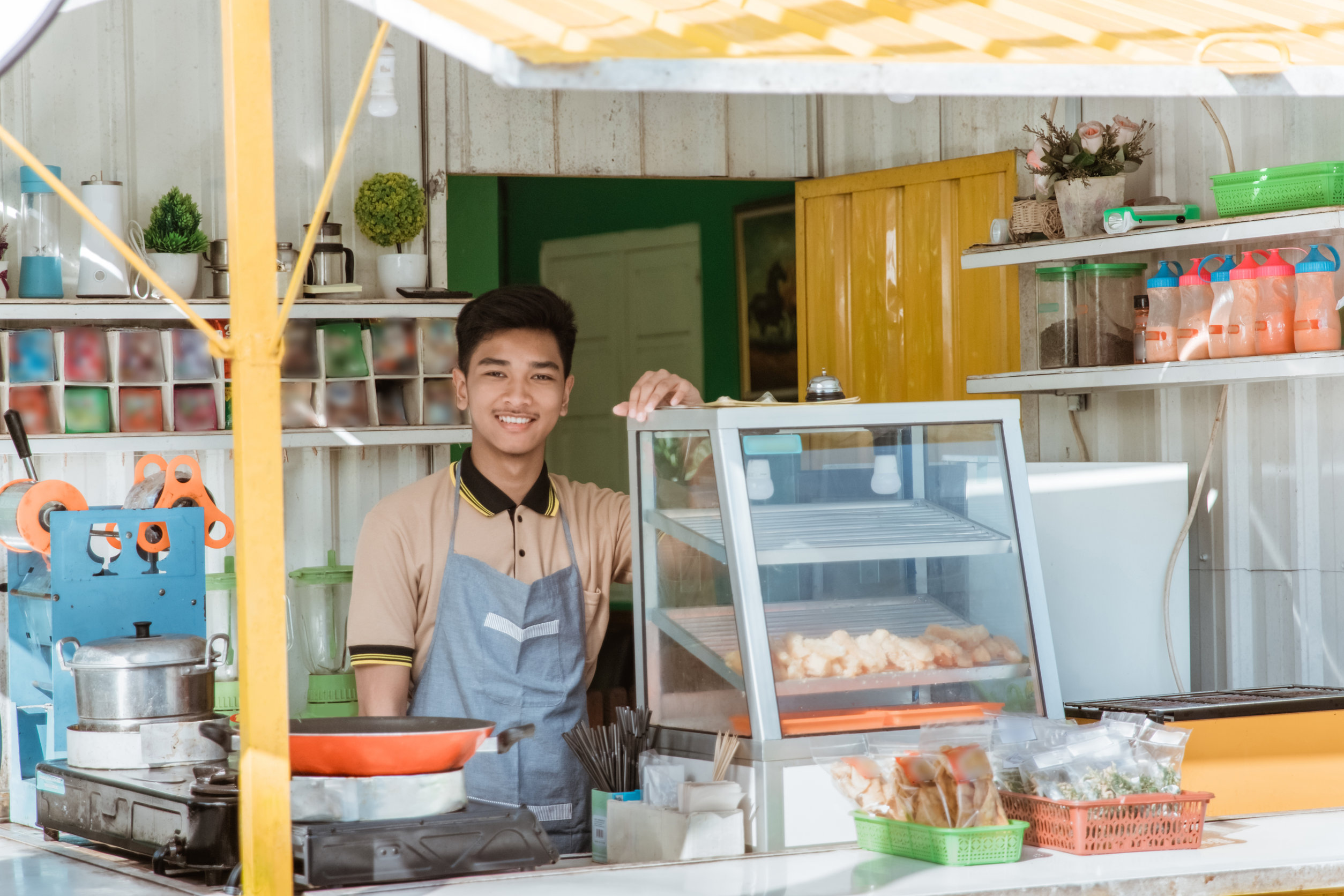 Detail Cara Desain Warung Makan Nomer 8