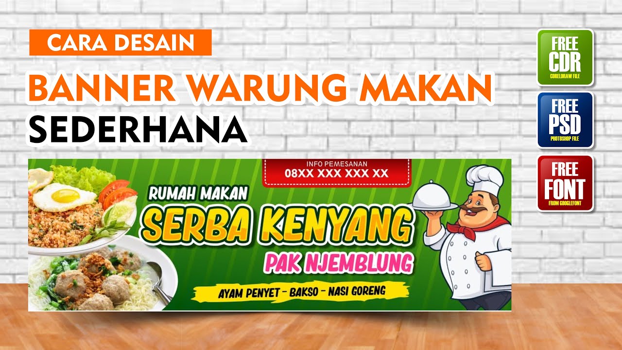 Detail Cara Desain Warung Makan Nomer 44