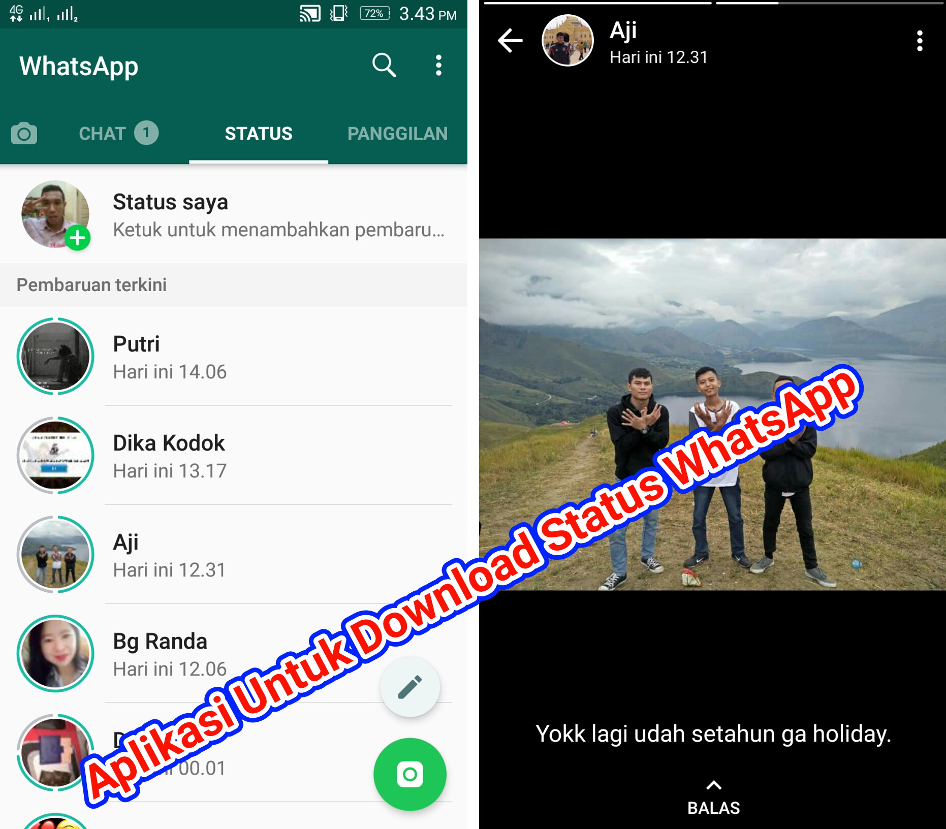 Detail Cara Download Foto Di Status Wa Nomer 19