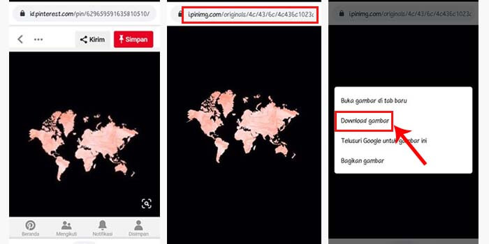 Detail Cara Download Gambar Pinterest Nomer 2