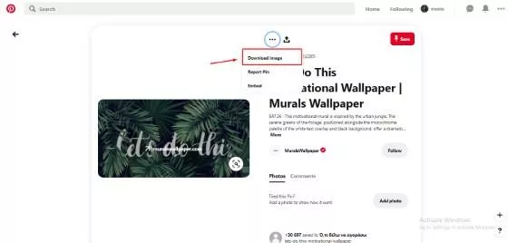 Detail Cara Download Gambar Pinterest Nomer 35