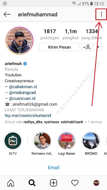 Detail Cara Download Pp Ig Nomer 5