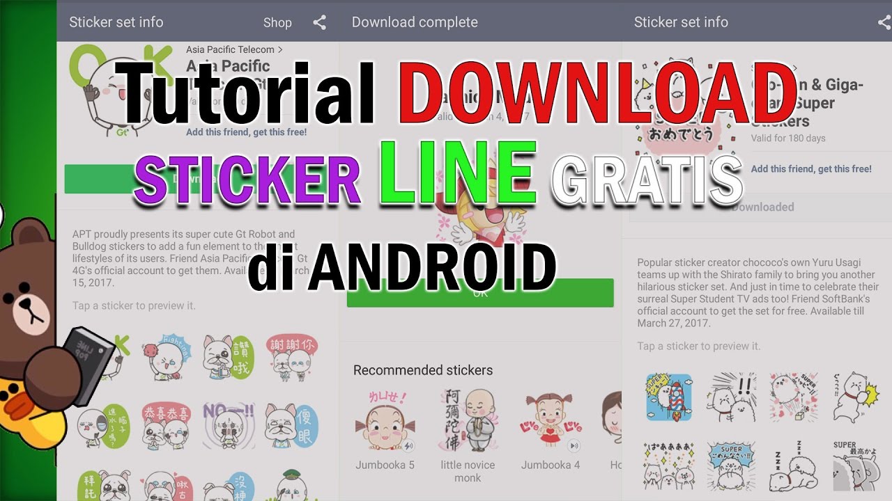 Detail Cara Download Sticker Line Nomer 6