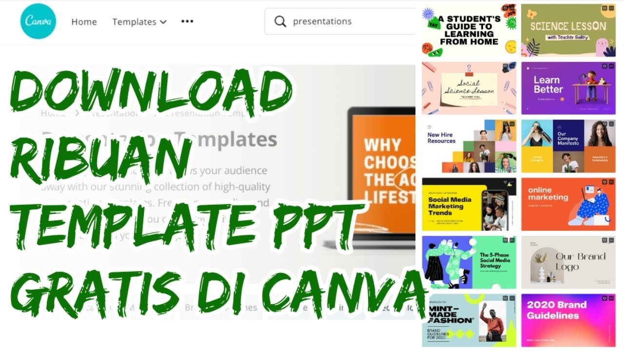 Detail Cara Download Template Ppt Di Canva Nomer 10