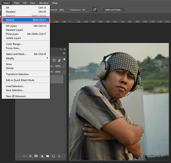 Detail Cara Edit Background Pas Foto Di Photoshop Nomer 11