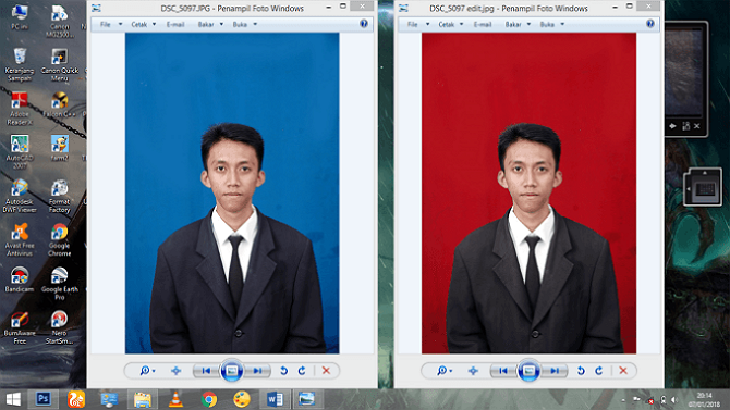 Detail Cara Edit Background Pas Foto Di Photoshop Nomer 18