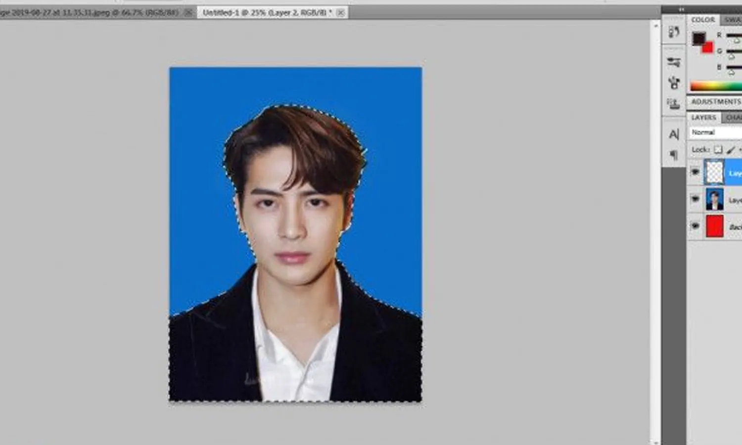 Download Cara Edit Background Pas Foto Di Photoshop Nomer 20