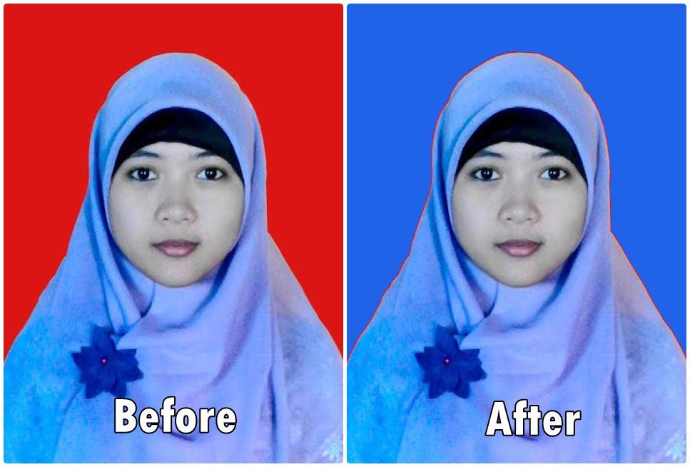 Detail Cara Edit Background Pas Foto Di Photoshop Nomer 42