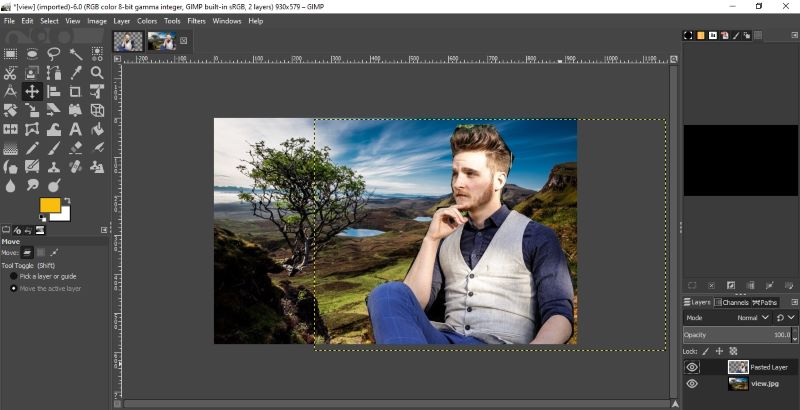 Detail Cara Edit Background Pas Foto Di Photoshop Nomer 50