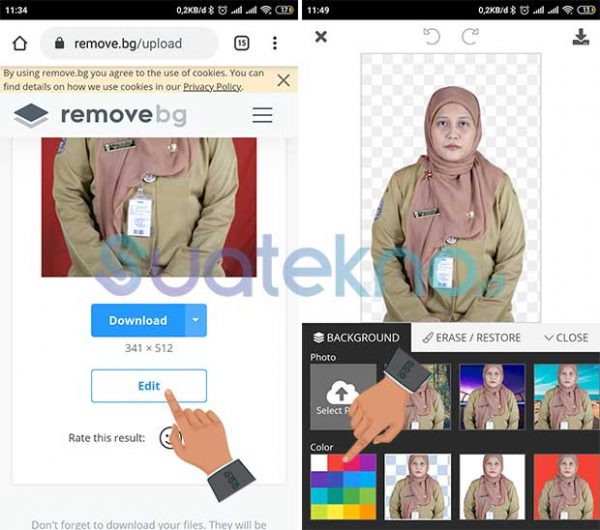 Detail Cara Edit Foto Dengan Background Nomer 21