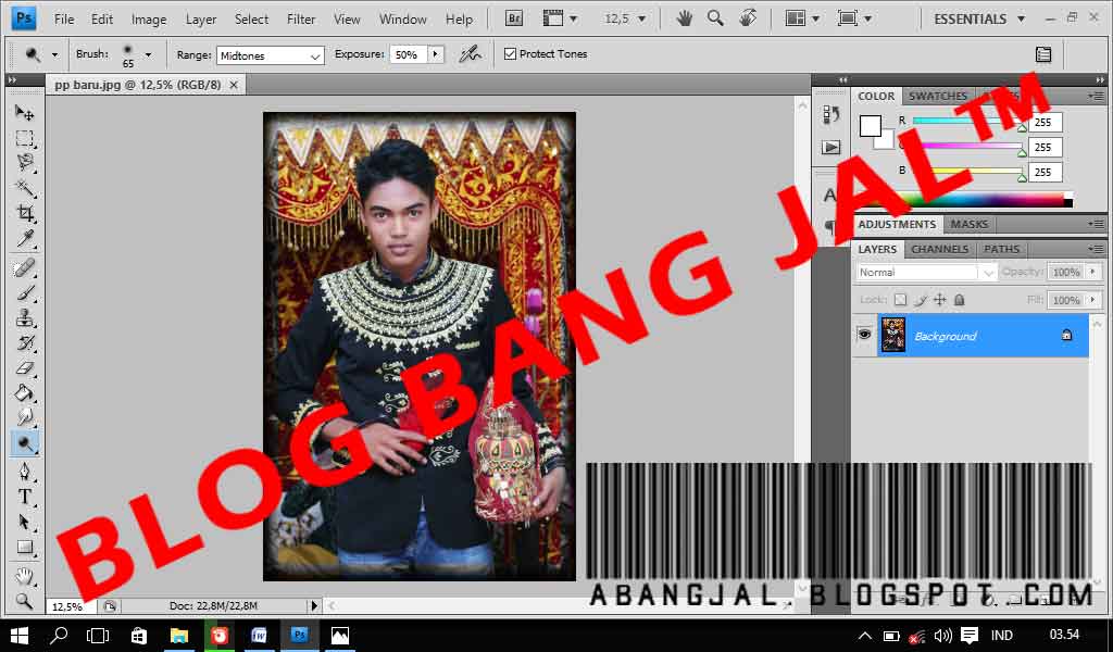 Detail Cara Edit Foto Dengan Photoshop Cs5 Nomer 36