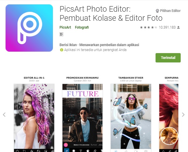 Detail Cara Edit Foto Picsart Instagram Nomer 52