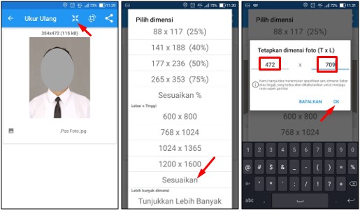 Detail Cara Edit Foto Ukuran 3x4 Dengan Photoshop Nomer 40