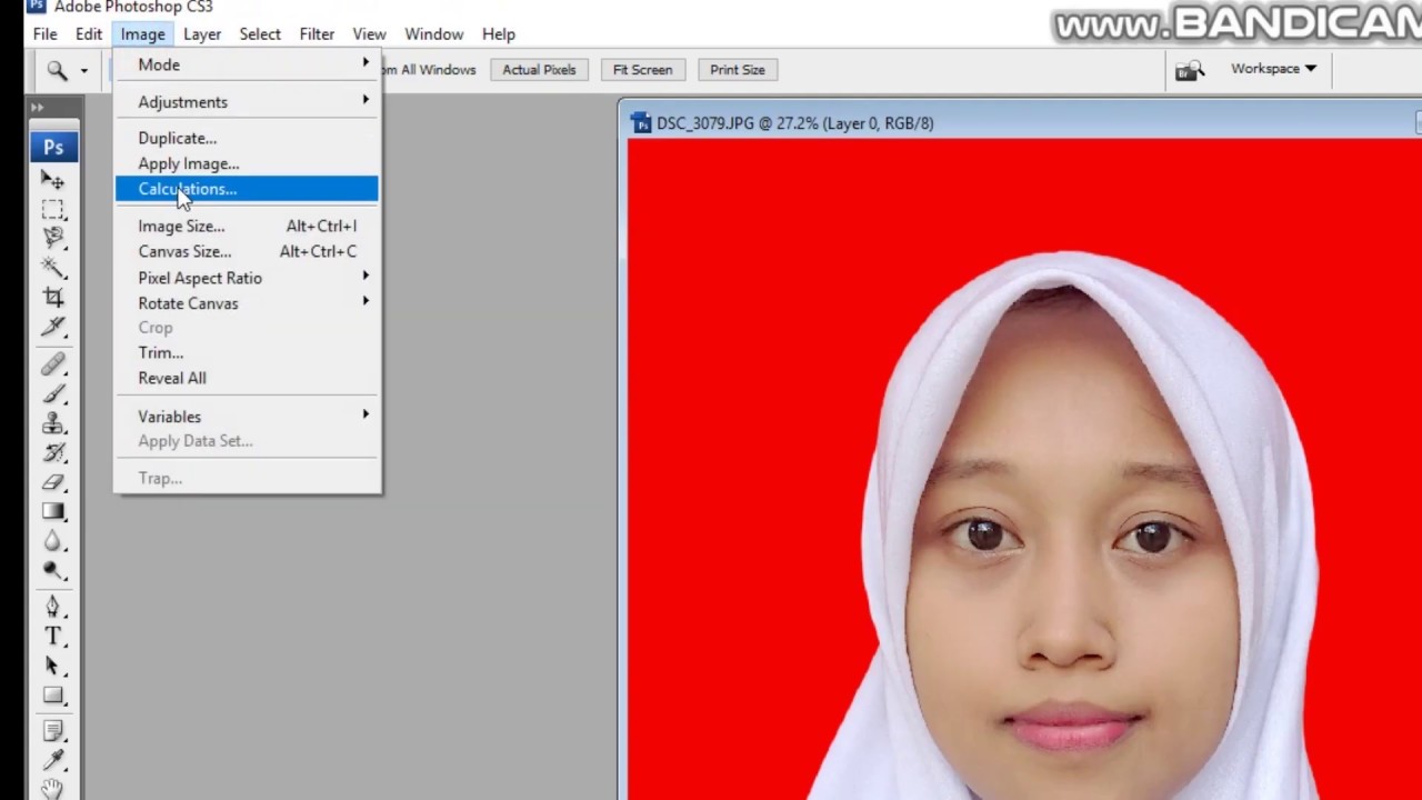 Detail Cara Edit Foto Ukuran 3x4 Dengan Photoshop Nomer 53