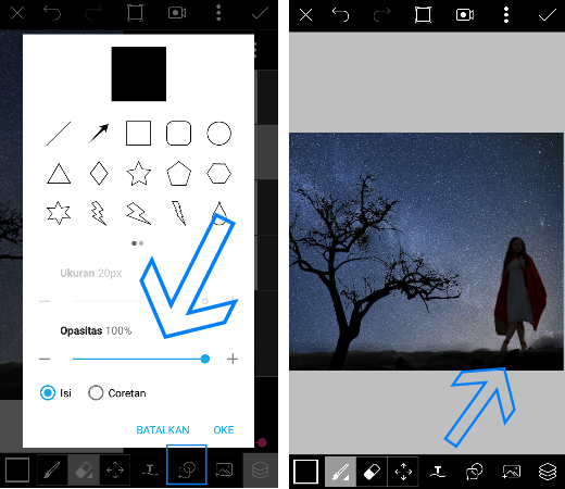 Detail Cara Edit Milky Way Di Picsart Nomer 7