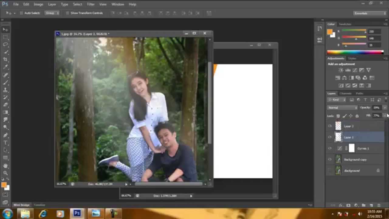 Detail Cara Edit Photoshop Prewedding Nomer 12